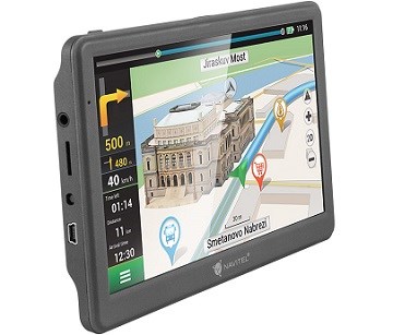 Naviteľ E700 body záujmu